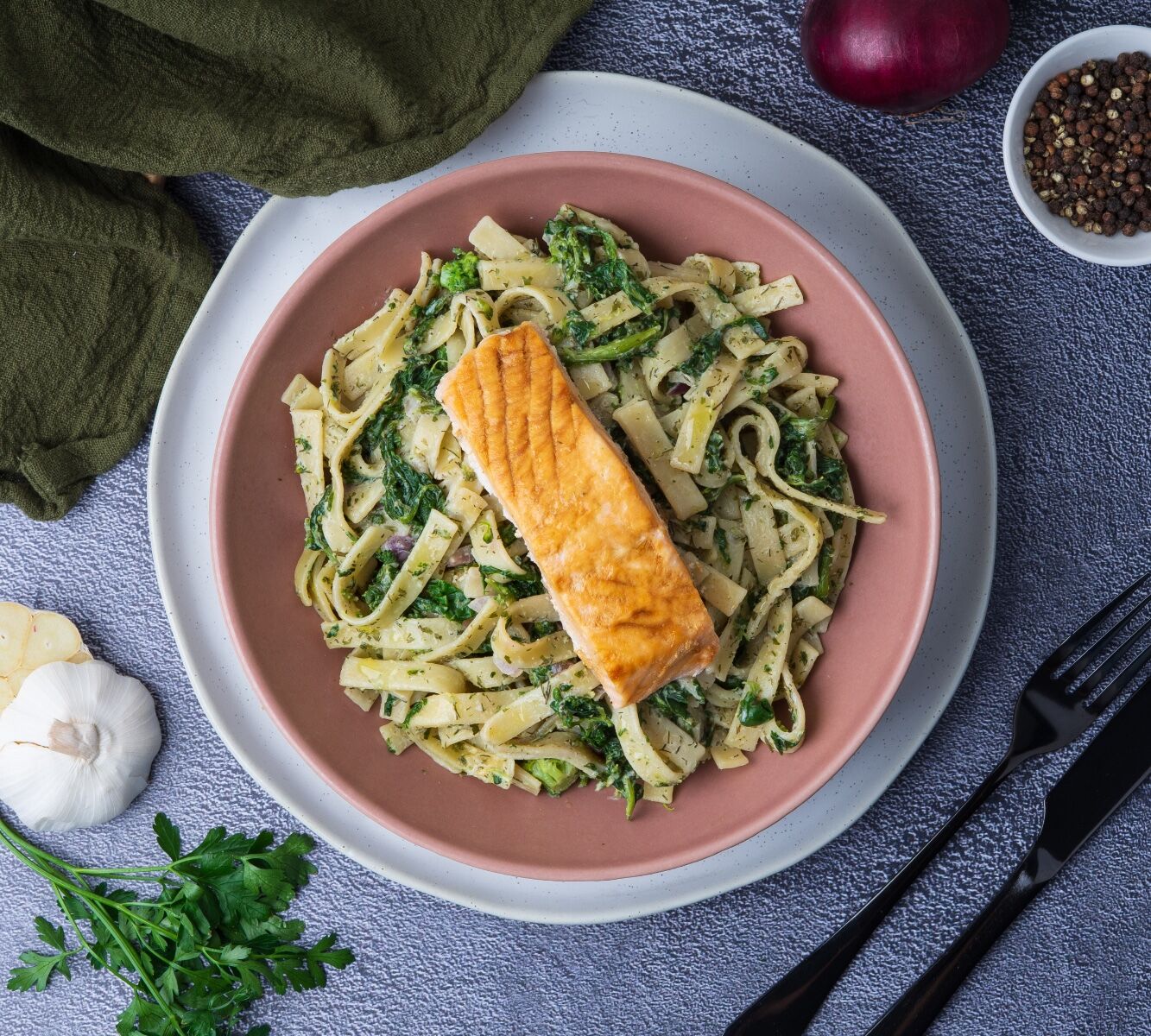 Tagliatelle Lachs [BULK]