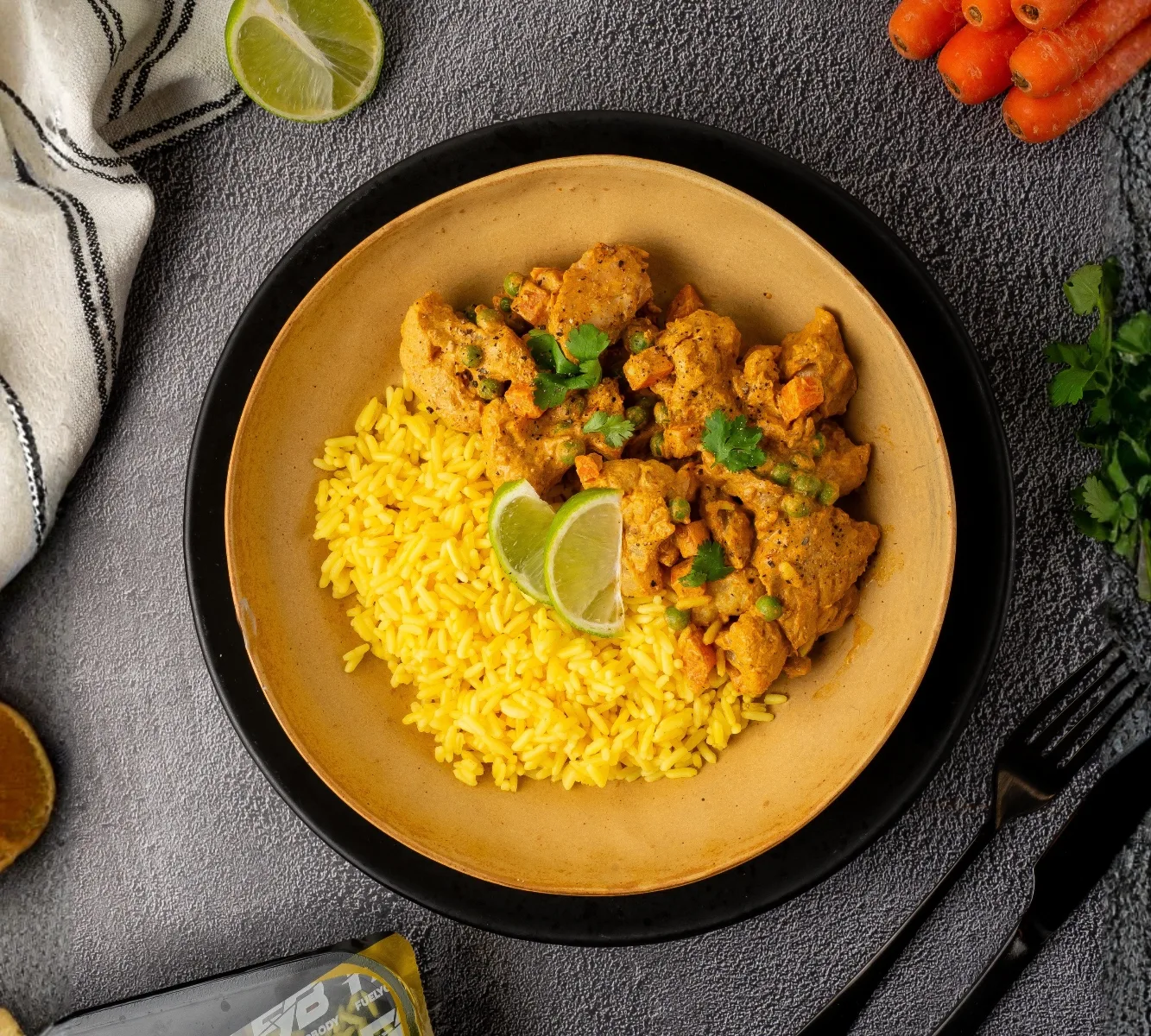 Gelber Reis – Tikka Masala