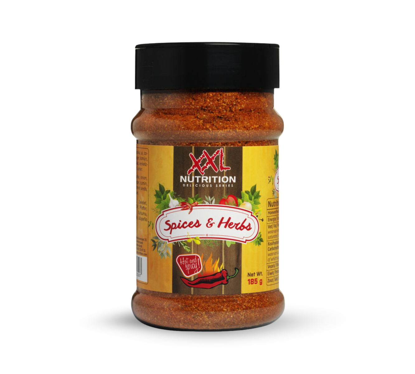 Hot & Spicy Kräuter/Gewürze - 185 Gramm