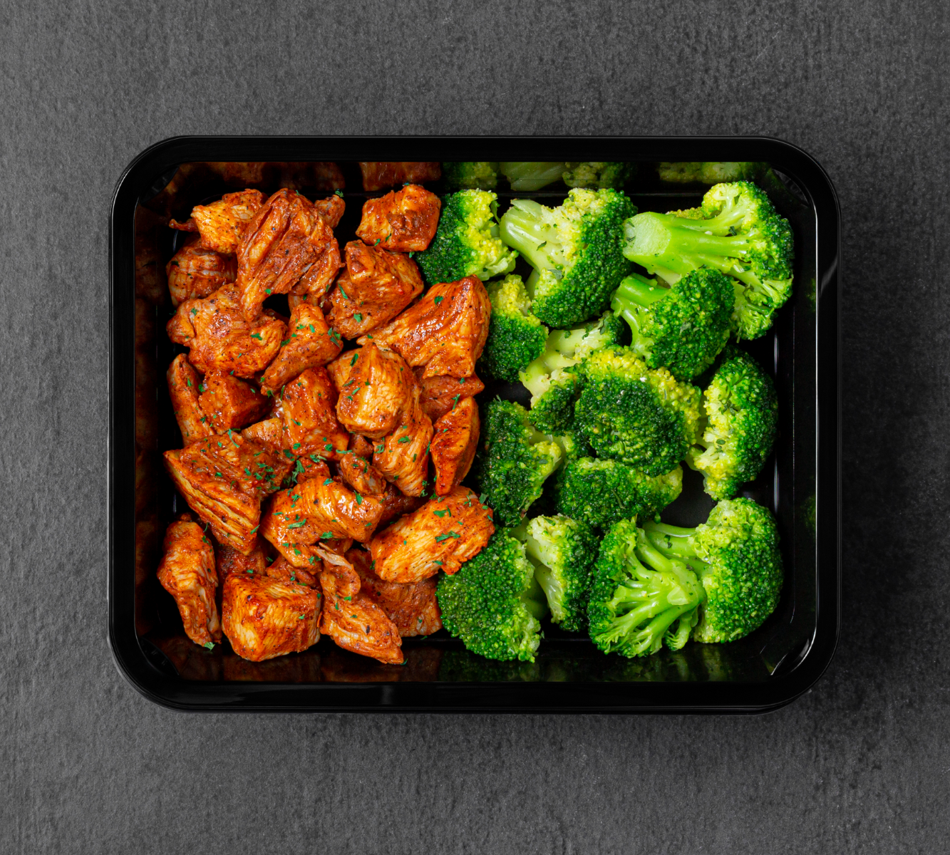 Hähnchen Piri Piri - Broccoliröschen